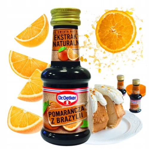 Przejdź do produktu Dr. Oetker Ekstrakt Pomarańczowy Aromat Do Ciast Wypieków I Deserów 30ml
