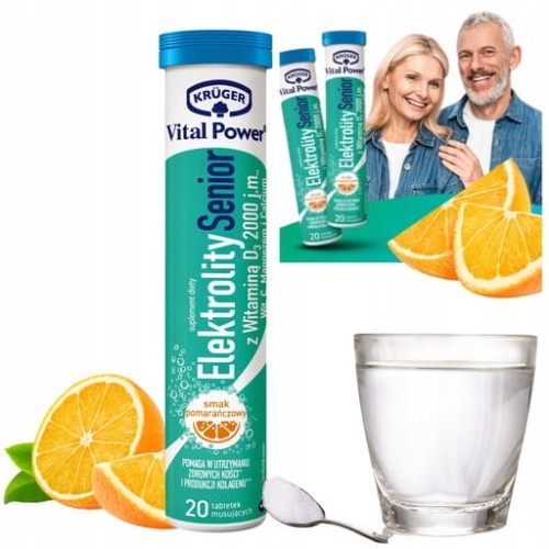 Przejdź do produktu Kruger Vital Power Elektrolity Senior Nawodnienia Energii Dla Seniorów 84g