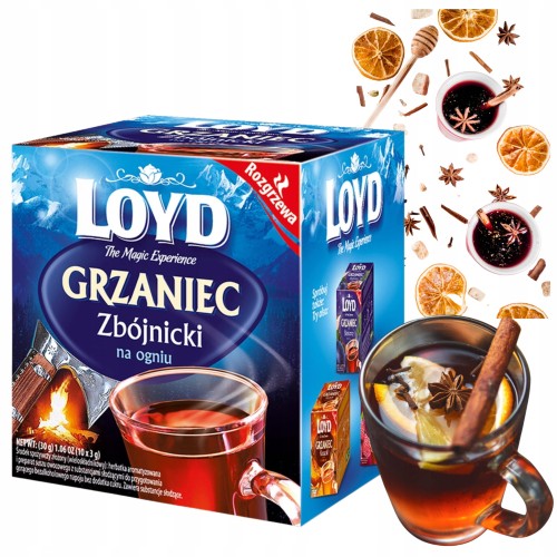 Przejdź do produktu Mokate Herbata Grzaniec Aromatyczny Korzenny Zbójnicki Ekspresowy 10X3g