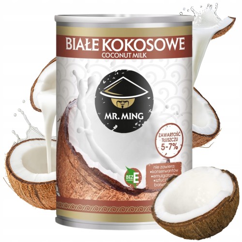 Przejdź do produktu Mr. Ming Mleczko Kokosowe 5–7% Lekkie do Zup i Sosów Obniżony Tłuszcz 40ml