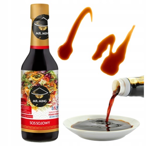 Przejdź do produktu Sos Sojowy Ming Klasyczny Azjatycki Sos Do PoTraw Nadaje Smak Azji 0,15 L