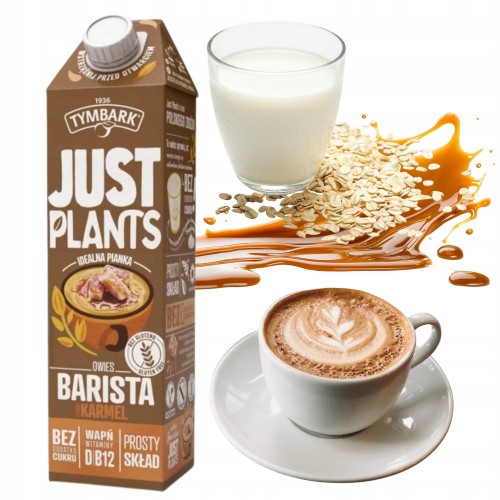 Przejdź do produktu Tymbark Napój Owsiany Bez Laktozy Barista Karmel Idealny Do Kawy 1L
