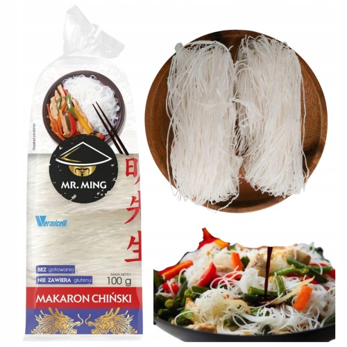Przejdź do produktu Makaron Chiński Ming Szybki Makaron Orientalny Kuchnia Azajatycka100g