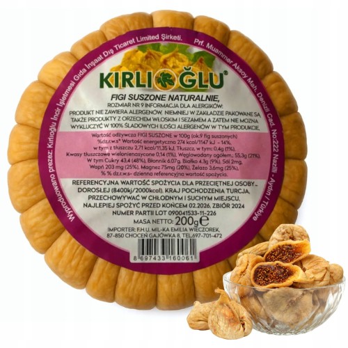 Przejdź do produktu ORFAMAK FIGA KRĄŻEK 200G/60SZT