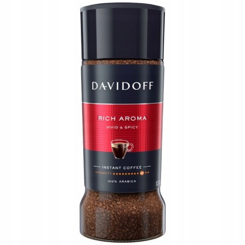 Przejdź do produktu Kawa Rozpuszczalna Davidoff Rich Aroma Arabica Instant Aromatyczna 100 g