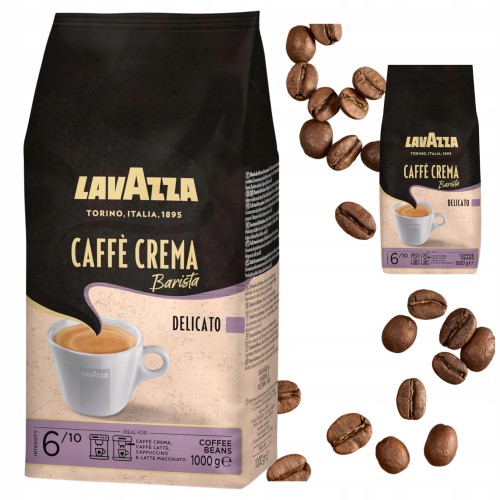 Przejdź do produktu Kawa Ziarnista Mieszana Lavazza Caffe Crema Barista Delicato 1000g ZIARNO