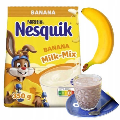 Przejdź do produktu Nesquik Banane Aromatyczne Kakao Rozpuszczalne O Smaku Banana 350g