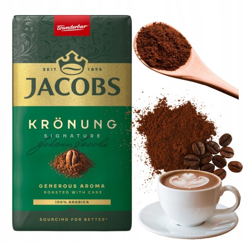 Przejdź do produktu KAWA JACOBS Mielona Kronung Symbol Elegancji Niezrównanego Aromatu 250g