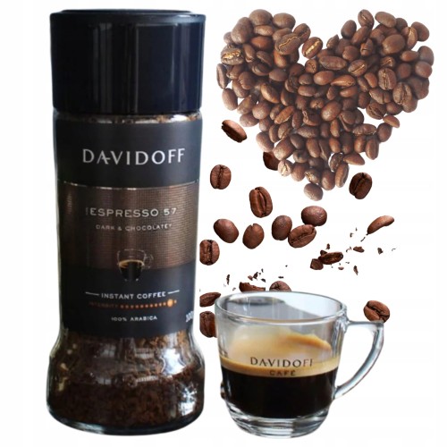 Przejdź do produktu Davidoff Espresso Kawa Rozpuszczalna W Słoiku Intensywna Arabika Aroma 100g