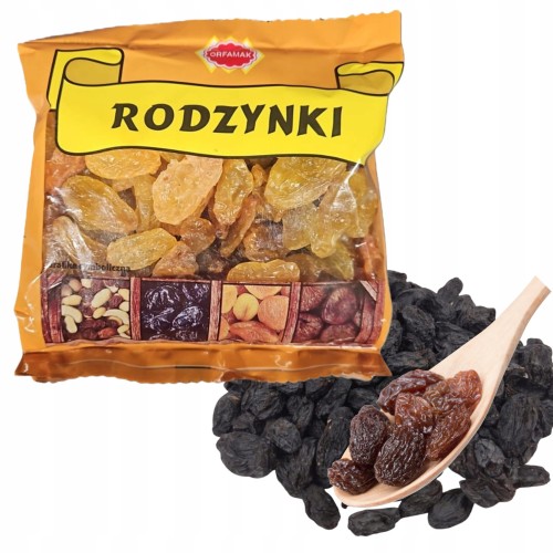Przejdź do produktu Orfamak Rodzynki Suszone Winogrona Naturalna Przekąska 100g