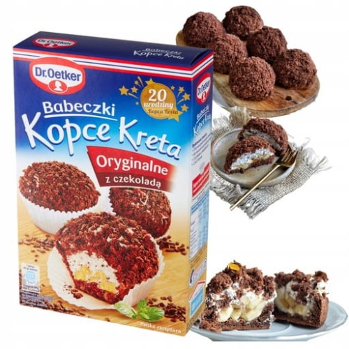 Przejdź do produktu Dr. Oetker Babeczki Kopiec Kreta Pyszne Domowe Wypieki W Kilka Chwil 264g