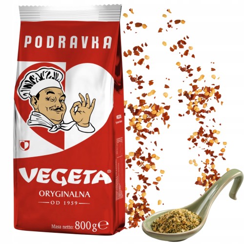 Przejdź do produktu Podravka Vegeta Czerwona Przyprawa Warzywna Do Dań Uniwersalna 800g