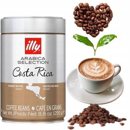 Przejdź do produktu Illy Kawa Monoarabica Costa Rica Ziarno Mocno Aromatyczna Premium 250g