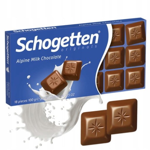Przejdź do produktu Czekolada Mleczna Schogetten Klasyczna Pełnia Smaku w Każdej Kostce 100 g