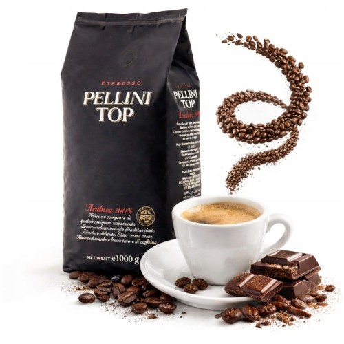 Przejdź do produktu Kawa Pellini Top 100% Arabica Ziarnista Aromatyczna Włoska Kawa Premium 1kg