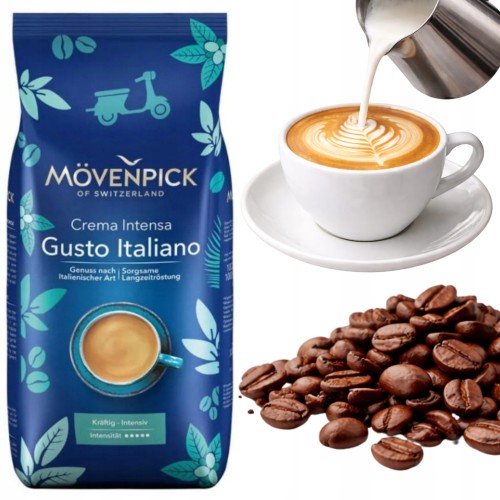 Przejdź do produktu Kawa Ziarnista Mieszana Movenpick Crema Intensa Gusto Italiano 1kg - 3/5