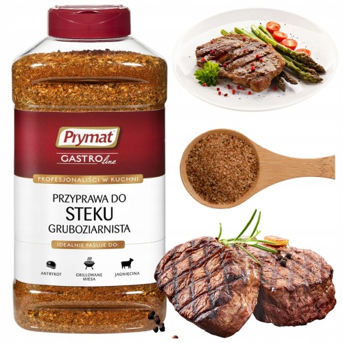 Przejdź do produktu Przyprawa Do Steku Prymat Intensywna Mieszanka Idealna Do Mięs 950 g