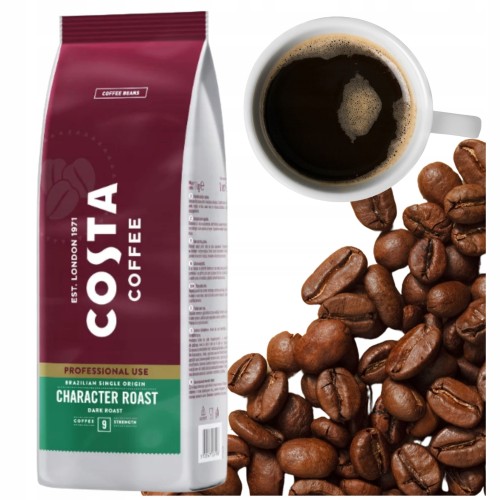 Przejdź do produktu Kawa Ziarnista Costa Professional Brazilian Dark Roast 100% Arabika 1 Kg