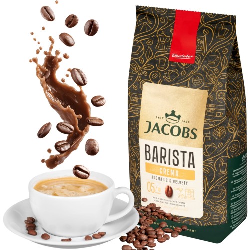 Przejdź do produktu Kawa Ziarnista Mieszana Jacobs Barista Editions Crema Aromatyczna 1kg