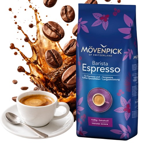 Przejdź do produktu Kawa Ziarnista Mieszana Movenpick Espresso 1kg Klasyczne Espresso Mocna