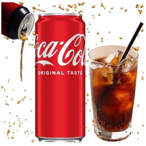 Przejdź do produktu Coca-Cola Napój Gazowany W Puszce Orzeźwiający Bogaty Smak Tradycji 330ml