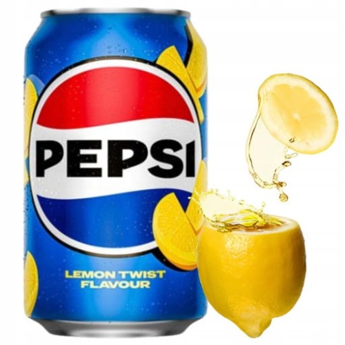 Przejdź do produktu Pepsi Lemon Twist Napój Oryginalny Puszka 330ml SMAKUJE JAK KIEDYŚ Orzeźwia