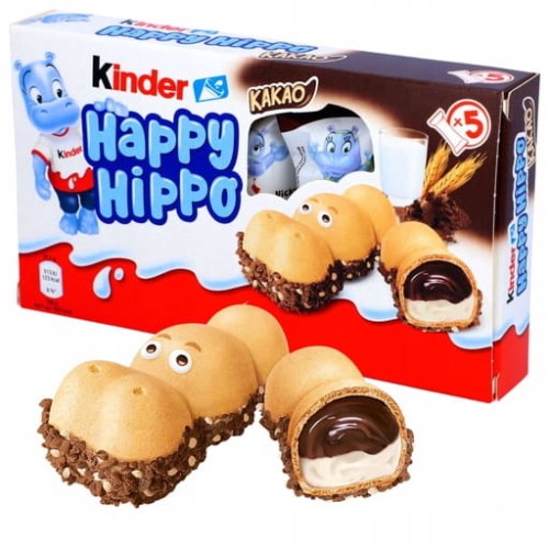 Przejdź do produktu KINDER HAPPY HIPPO CACAO T5 103,5G