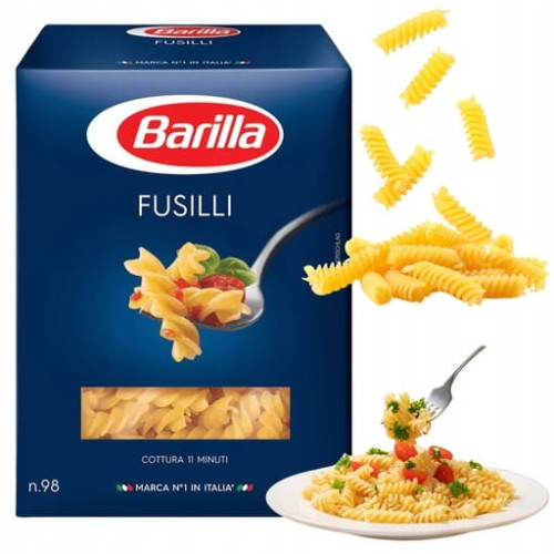 Przejdź do produktu Barilla Fusilli N.9 Klasyczny Włoski Makaron Najwyższej Jakości 500g