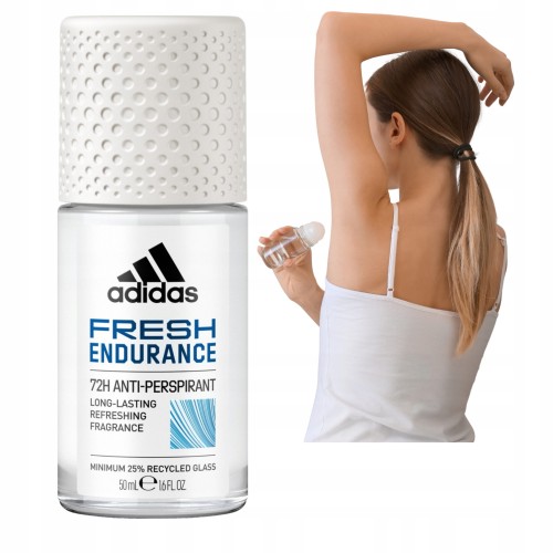 Przejdź do produktu Adidas Fresh Endurance Damski Antyperspirant Kulka 72H Ochrony Roll On 50ml