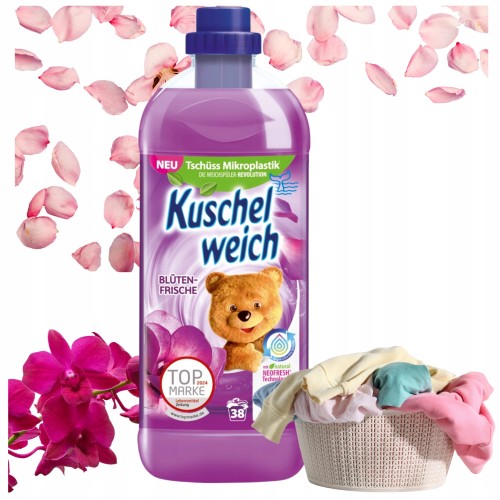 Przejdź do produktu Płyn do Płukania Tkanin Kuschelweich BlutenFrische Kwitnące Kwiaty 1l