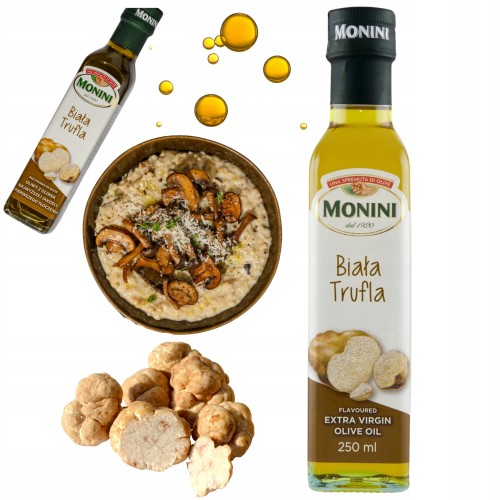 Przejdź do produktu Monini Aroma Tartufo Bianco Oliwa Z Oliwek Aromatyczna Biała Trufla 250ml