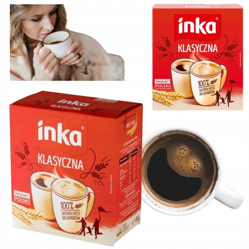 Przejdź do produktu Inka Kawa Zbożowa Rozpuszczalna Wyśmienity Smak i Aromat Klasyczna 150g