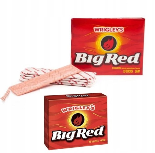Przejdź do produktu Wrigley's Guma Do Żucia BIG RED Slim Pack Cynamon Ginger 37,5g