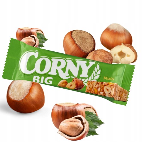 Przejdź do produktu Corny Big Baton Zbożowy Odżywczy Baton Z Orzechem Laskowym 50g