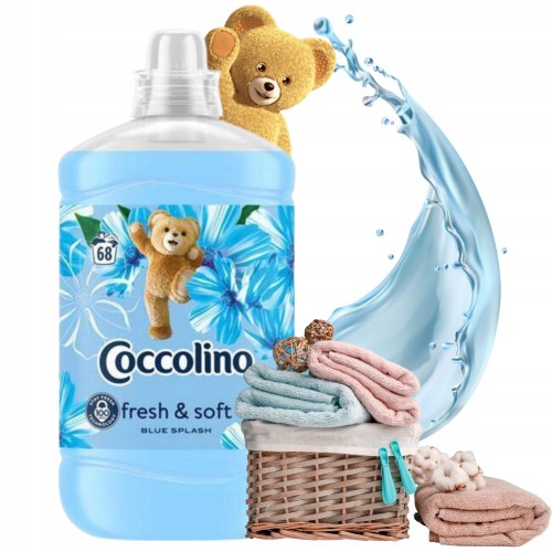 Przejdź do produktu Płyn do Płukania Tkanin Coccolino Fresh & Soft Blue Splash Kwiatowy 1,7 l