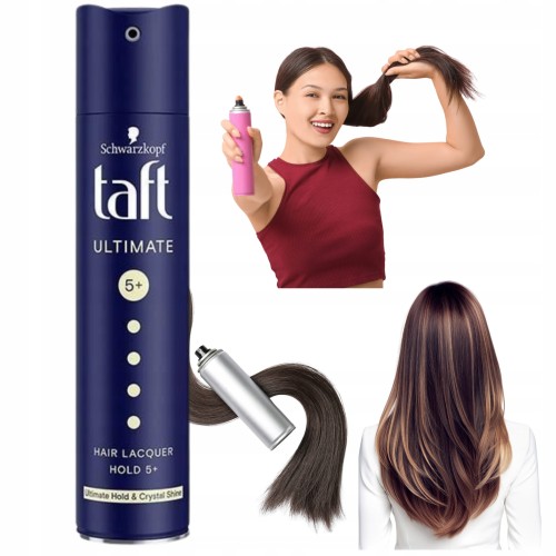 Przejdź do produktu Taft Ultimate Lakier do Włosów Bardzo Mocny Utrwalenie Fryzury 250ml