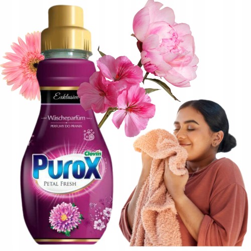Przejdź do produktu Perfumy do Prania Tkanin Purox Petal Fresh Nadające Zapach 400ml