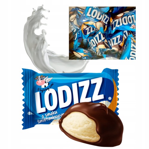 Przejdź do produktu LODIZZ Cukierki o Smaku Śmietankowym Flying Cow Duże Opakowanie 1000 g
