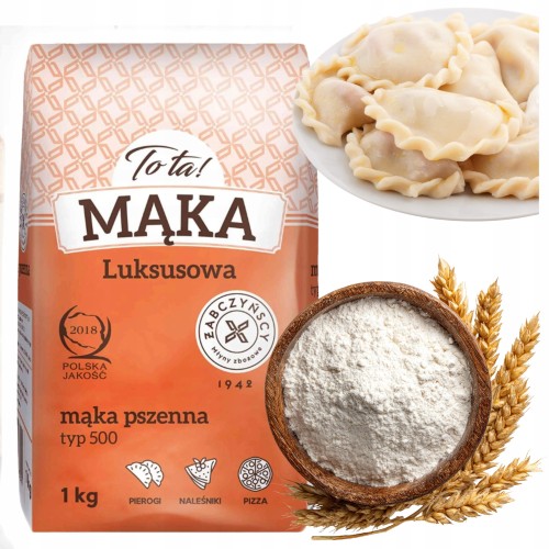 Przejdź do produktu Mąka Pszenna Luksusowa Tota Typ 500 Idealna Do Wypieków 1kg