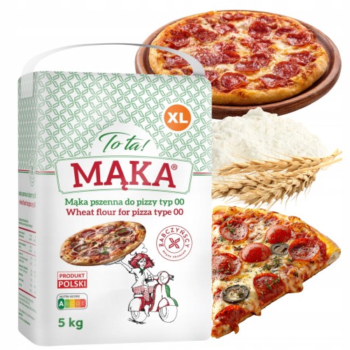 Przejdź do produktu Tota Mąka Pszenna Typ 00 Idealna Do Wypieku Pizzy 5 kg