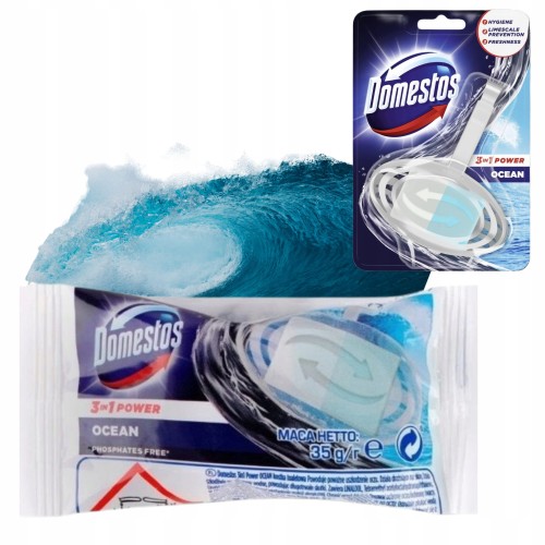 Przejdź do produktu Domestos Tabletki Kostka do WC Odświeżenie i czyszczenie Toalety Zapas 35g