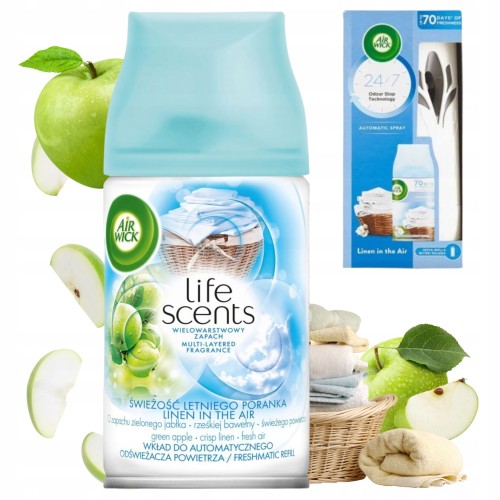 Przejdź do produktu Air Wick Freshmatic Odświeżacz Zapas Wkład Świeżość Poranka Wydajny 250 ml