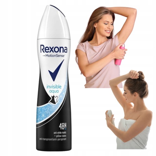 Przejdź do produktu Rexona Invisible Aqua 48H Antyperspirant Dla Kobiet w Sprayu 150 ml