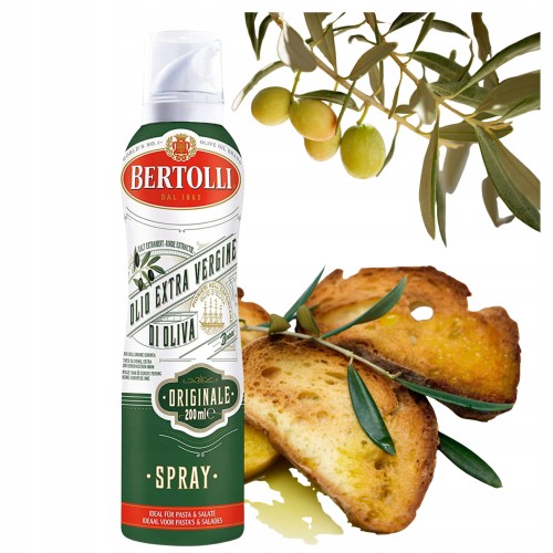 Przejdź do produktu Bertolli Extra Virgin Olive Spray Oliwa z Oliwek w Sprayu Uniwersalna 200ml