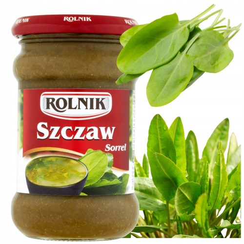 Przejdź do produktu Rolnik Szczaw Konserwowy Szczaw Do Zupy I Sosów Mielony 300 g