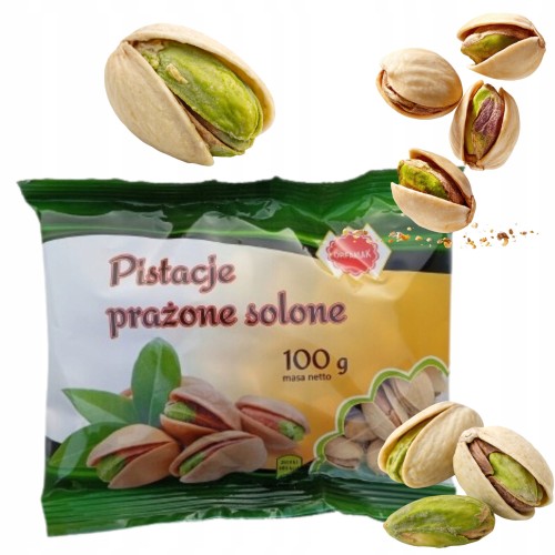 Przejdź do produktu Orfamak Pistacje Prażone Solone Przekąska Pełna Smaku Wartości 100g