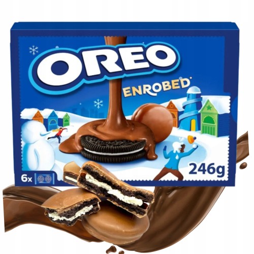 Przejdź do produktu Oreo w Polewie Czekoladowej Ciastka Z Kremem Waniliowym 246g