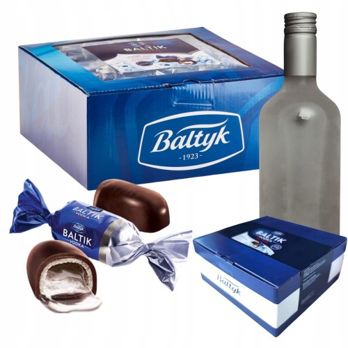 Przejdź do produktu Bałtyk Cukierki z Alkoholem Vodka Słodkie Z Nadzieniem Likierowym 1000g