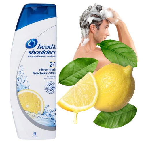Przejdź do produktu Szampon Head&Shoulders Citrus Fresh 2w1 Przeciwłupieżowy Orzeźwienie 400 ml
