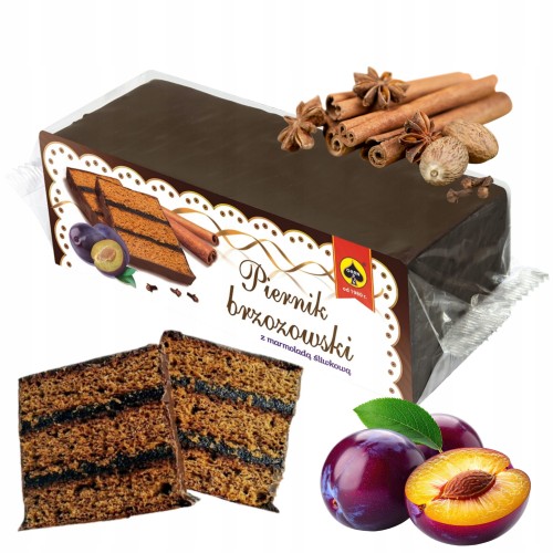 Przejdź do produktu Granpik Ciasto Piernik Brzozowski Tradycyjny Smak Korzenny Deser 300g